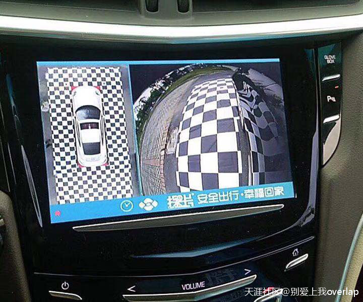 凯迪拉克XTS安装汽车360全景影像系统，经验分享