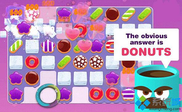 《疯狂甜甜圈》游戏近期将登陆Win10 Mobile/PC平台