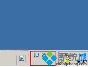 XP系统下任务栏跑到桌面顶部了如何解决