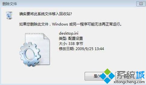 desktop.ini是什么文件？win10如何删除desktop.ini文件
