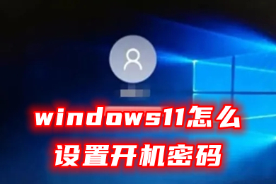 windows11怎么设置开机密码 win11锁屏密码设置教程