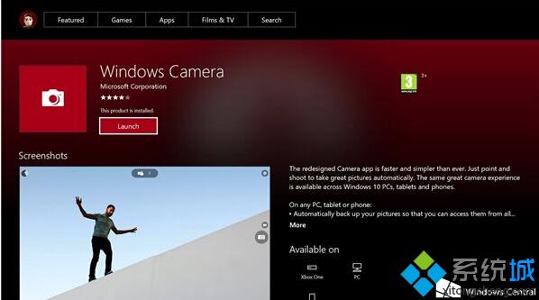 Win10 UWP版《相机》现身：可识别和利用Xbox Kinect设备