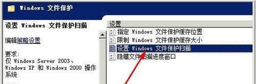 winxp系统windows文件保护怎么关闭