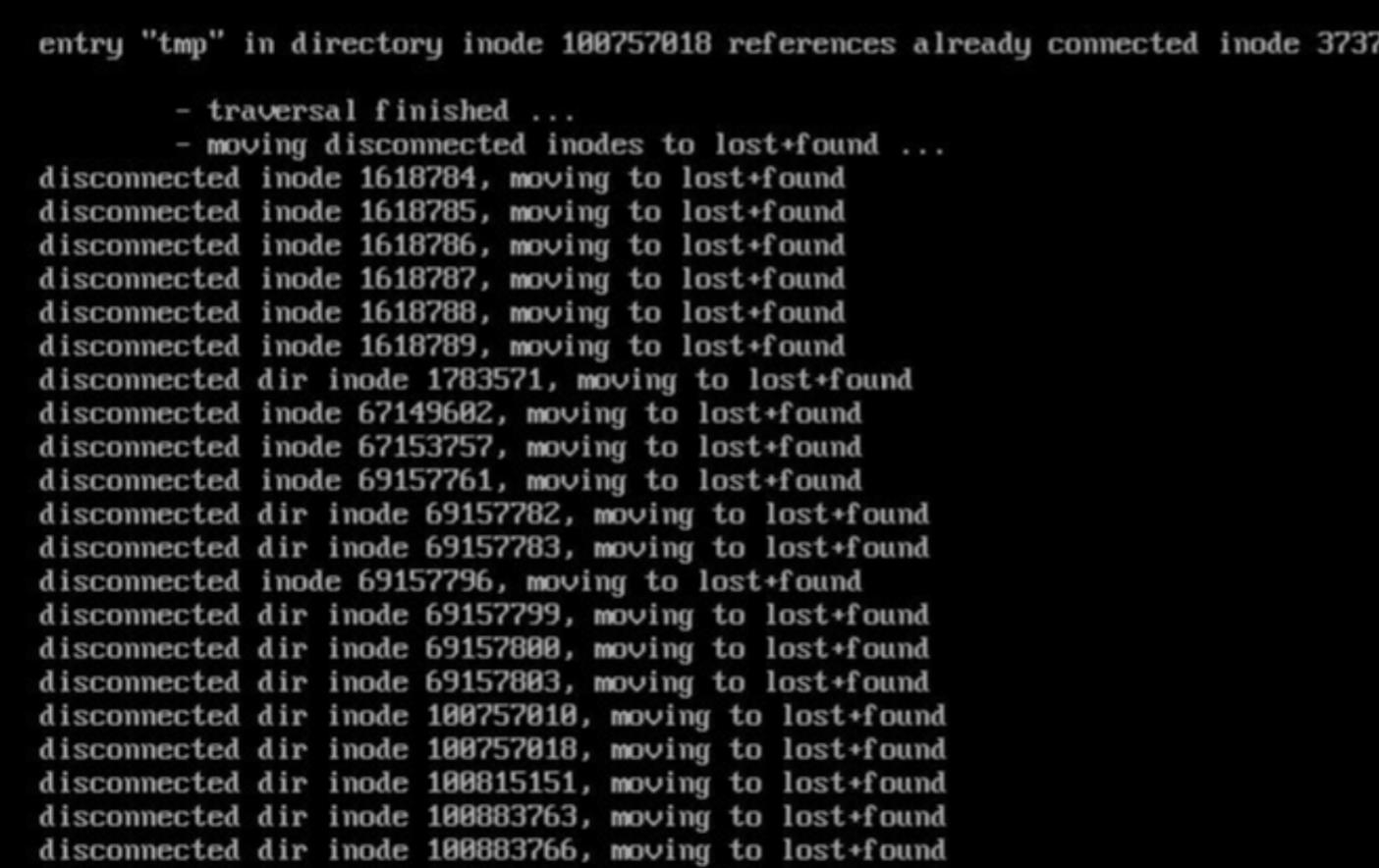 Linux系统文件损坏怎么修复