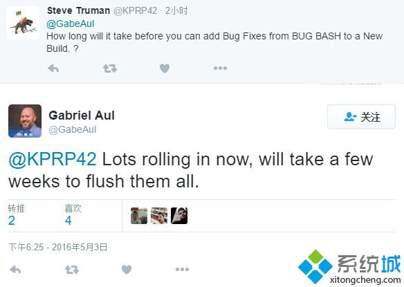 Gabriel Aul回应：Win10“Bug大扫荡”反馈内容近期将全被解决