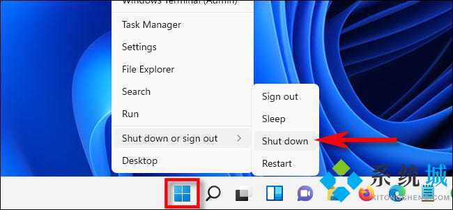 Windows 11 电脑怎么关机？