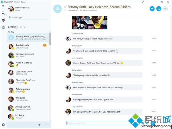 Win10 UWP版Skype迎来新功能：支持群视频、语音和文字聊天