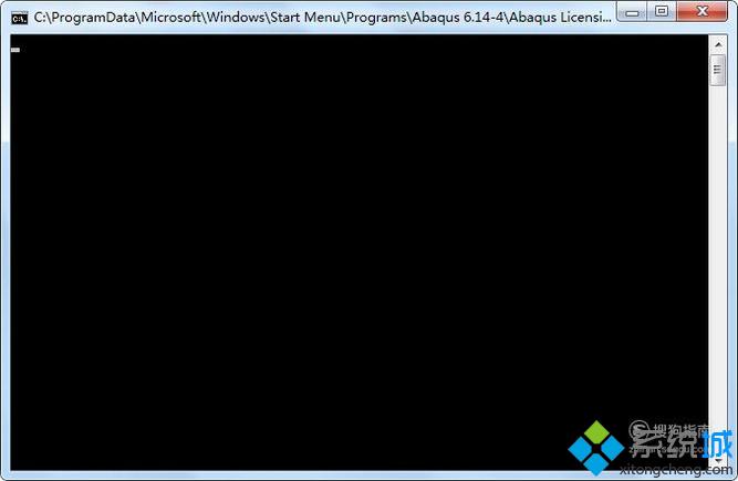 windowsxp系统下怎样打开Abaqus6-14软件